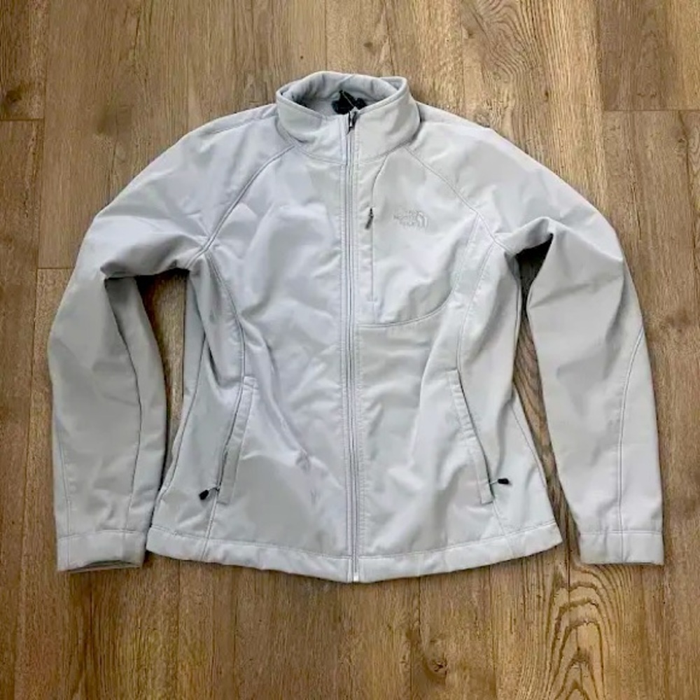 apex bionic jacket high rise grey the north face